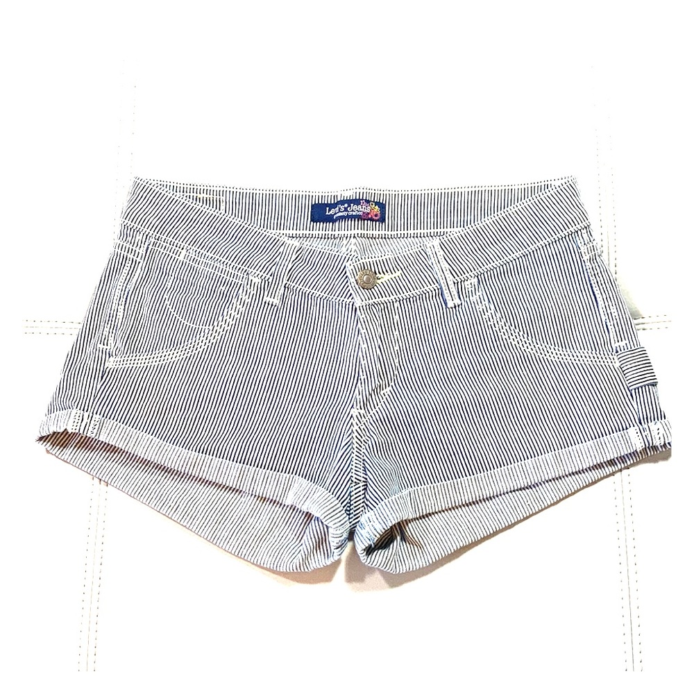 Vintage Levi’s Striped Conductor Shorts